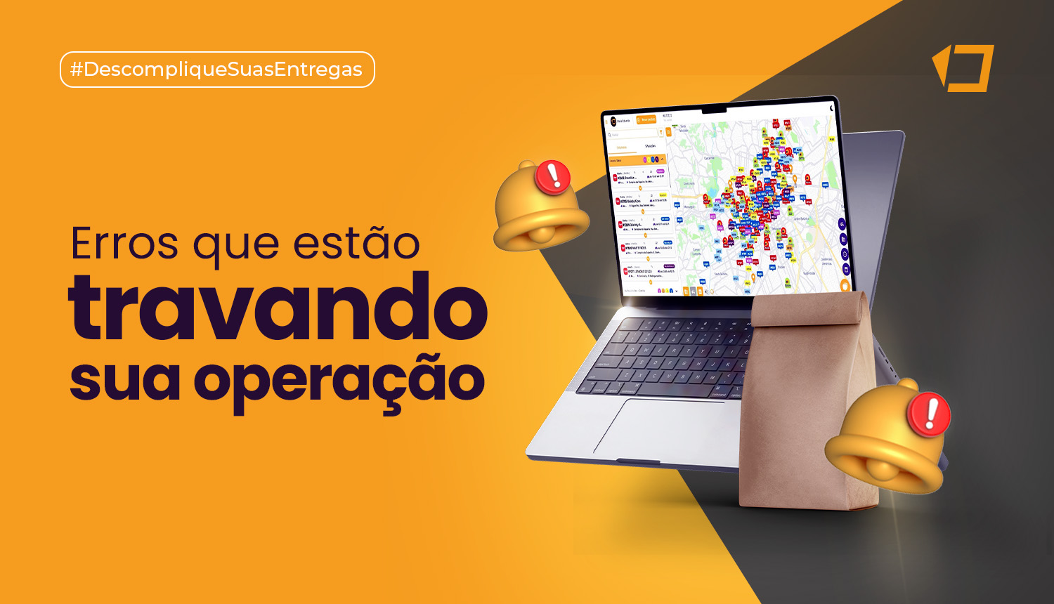 Erros nas entregas que travam seu delivery